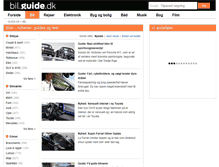 Tablet Screenshot of bil.guide.dk